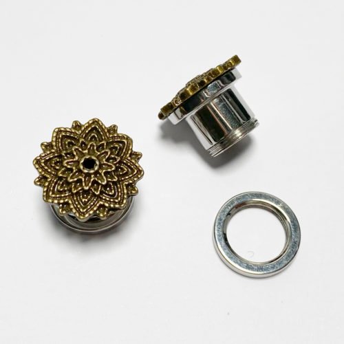 Dilatador rosca estilo étnico