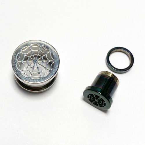 Túnel acero quirúrgico con rosca telaraña