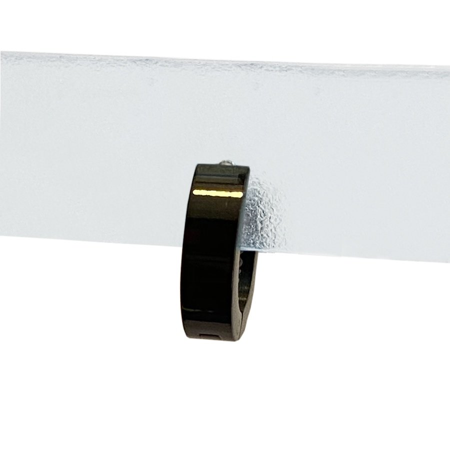 Aro acero quirúrgico negro