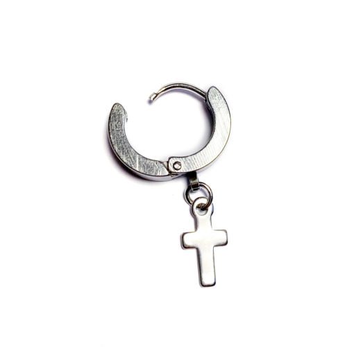 Alternative view of Aro acero quirúrgico con una cruz