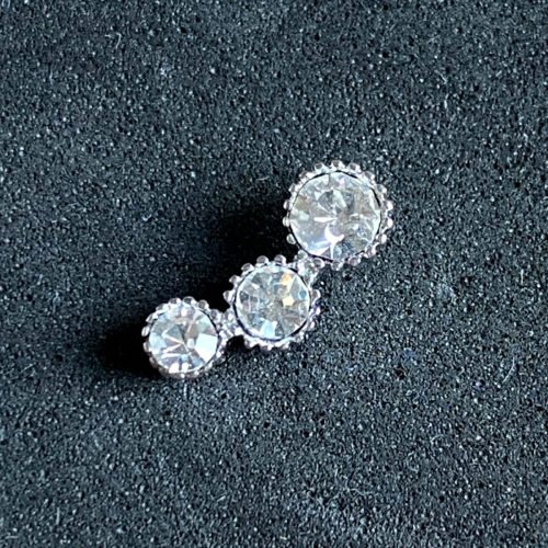 Hélix 3 brillantes semicírculo