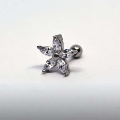 Hélix flor 5 brillantes