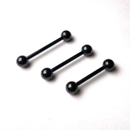 Barbell lengua negro
