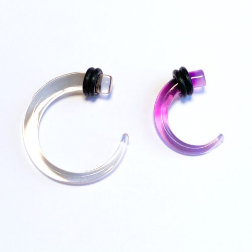 Dilatador semicírculo acrílico