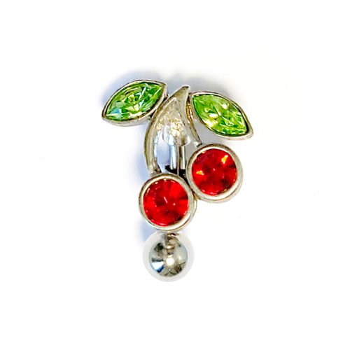 Piercing de ombligo con bisutería