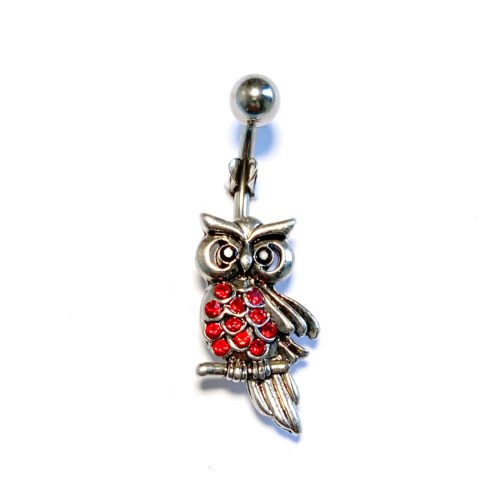 Piercing de ombligo con bisutería