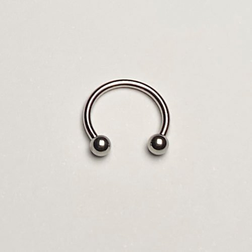 Circular barbell acero quirúrgico 1,2 mm.