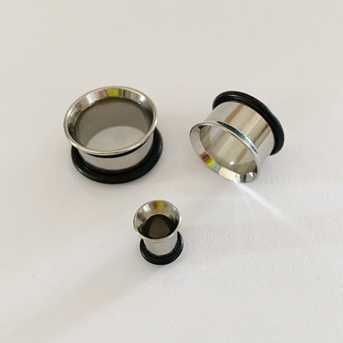 Tunel de acero quirúrgico con goma