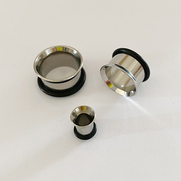 Tunel de acero quirúrgico con goma