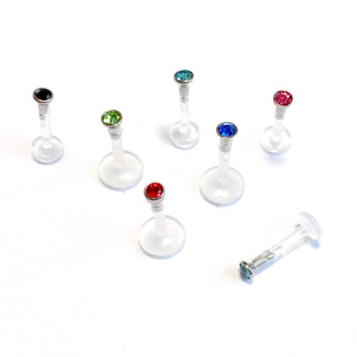 Labret bioplast con zirconia