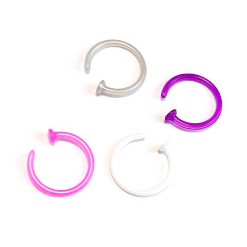 Nostril aro abierto bioplast