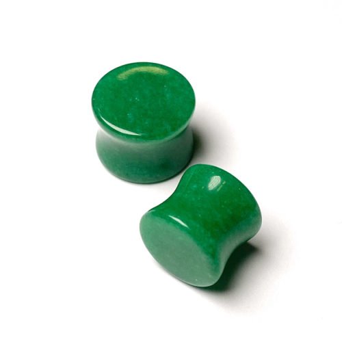 Plug de jade verde