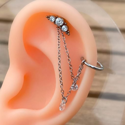 cadena conectora con zirconias