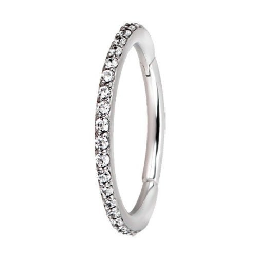 Aro de acero 316L y Zirconias de Swarovski®