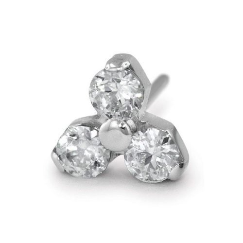 Trinity de titanio con Swarovski@