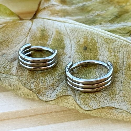 Aro ancho de titanio